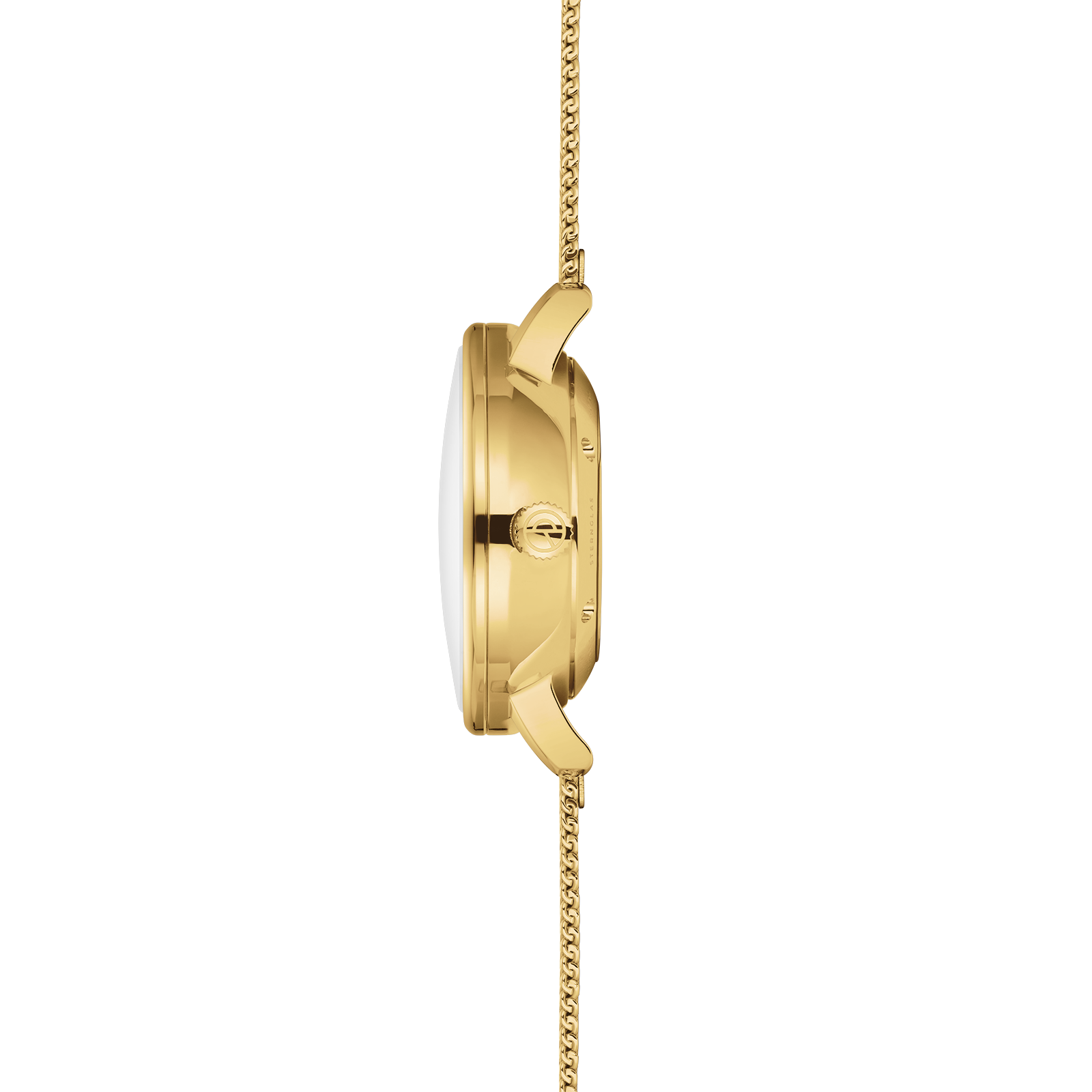 Naos xs Automatik weiss gold / Milanese - 33 mm Quarz