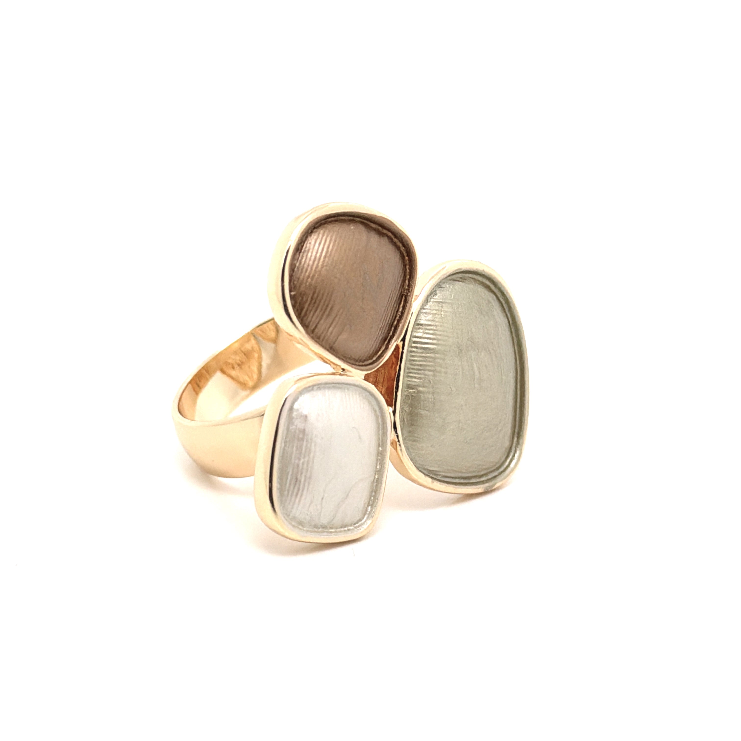 Anello regolabile square Sahara