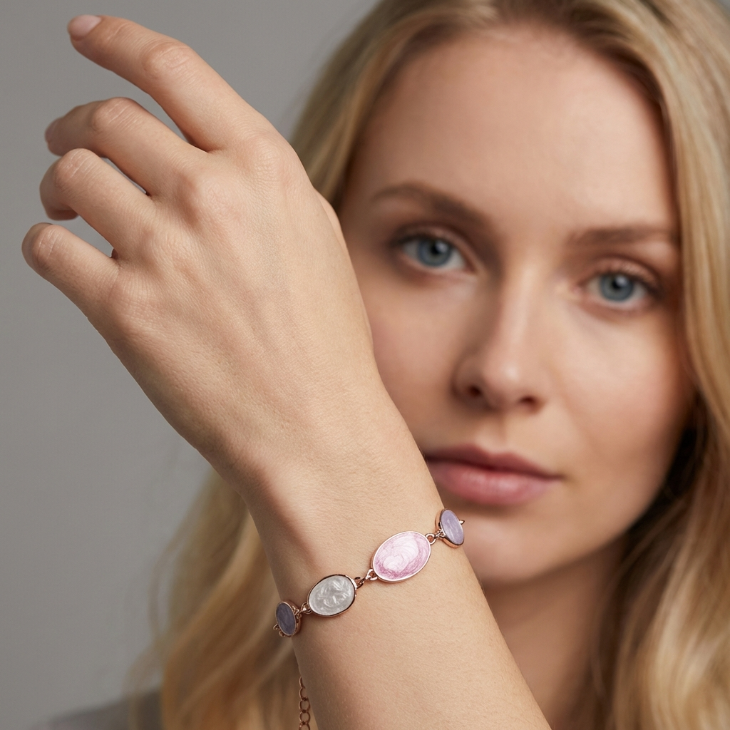 Bracciale catenella ovali Dalia