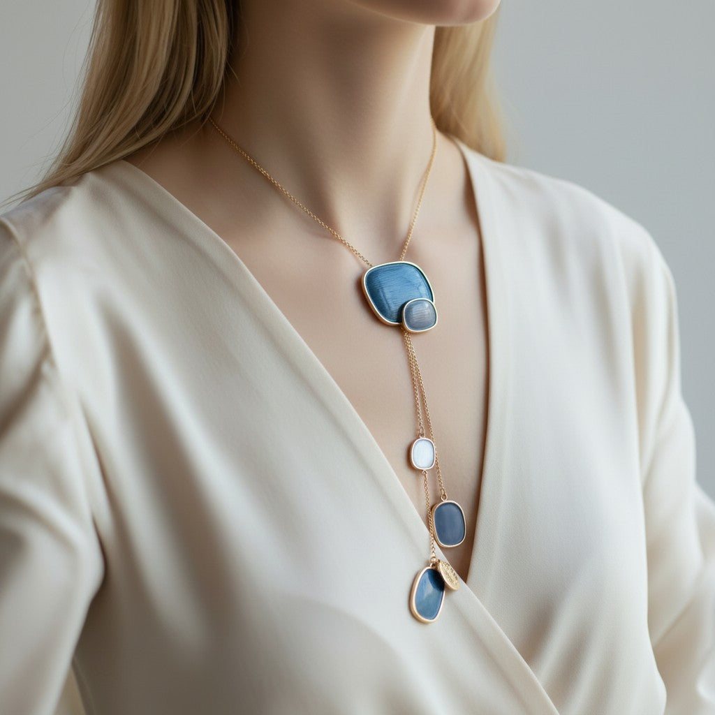 Collana lunga duetto Royal
