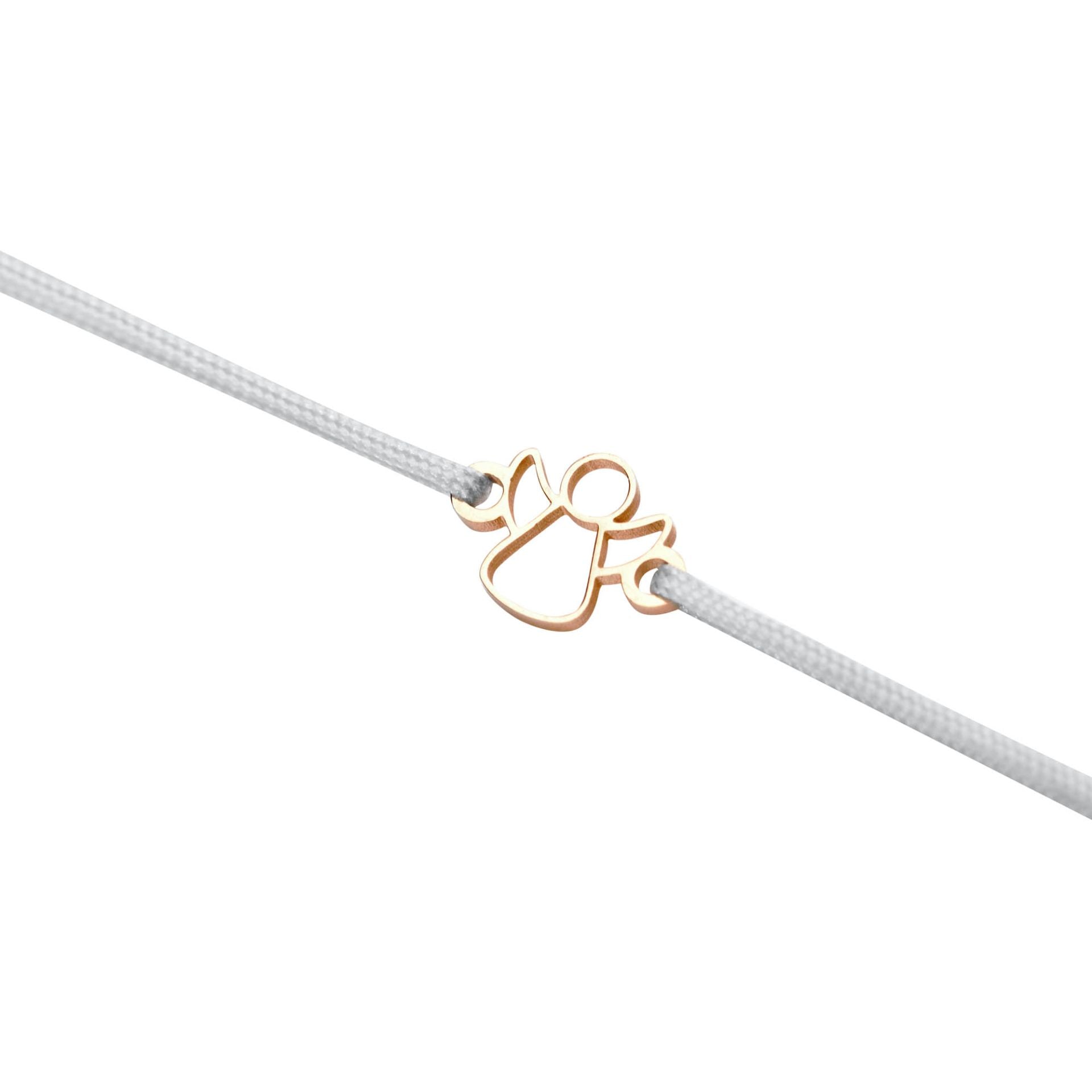 Armband - "wish giver" - rosévergoldet - Engel