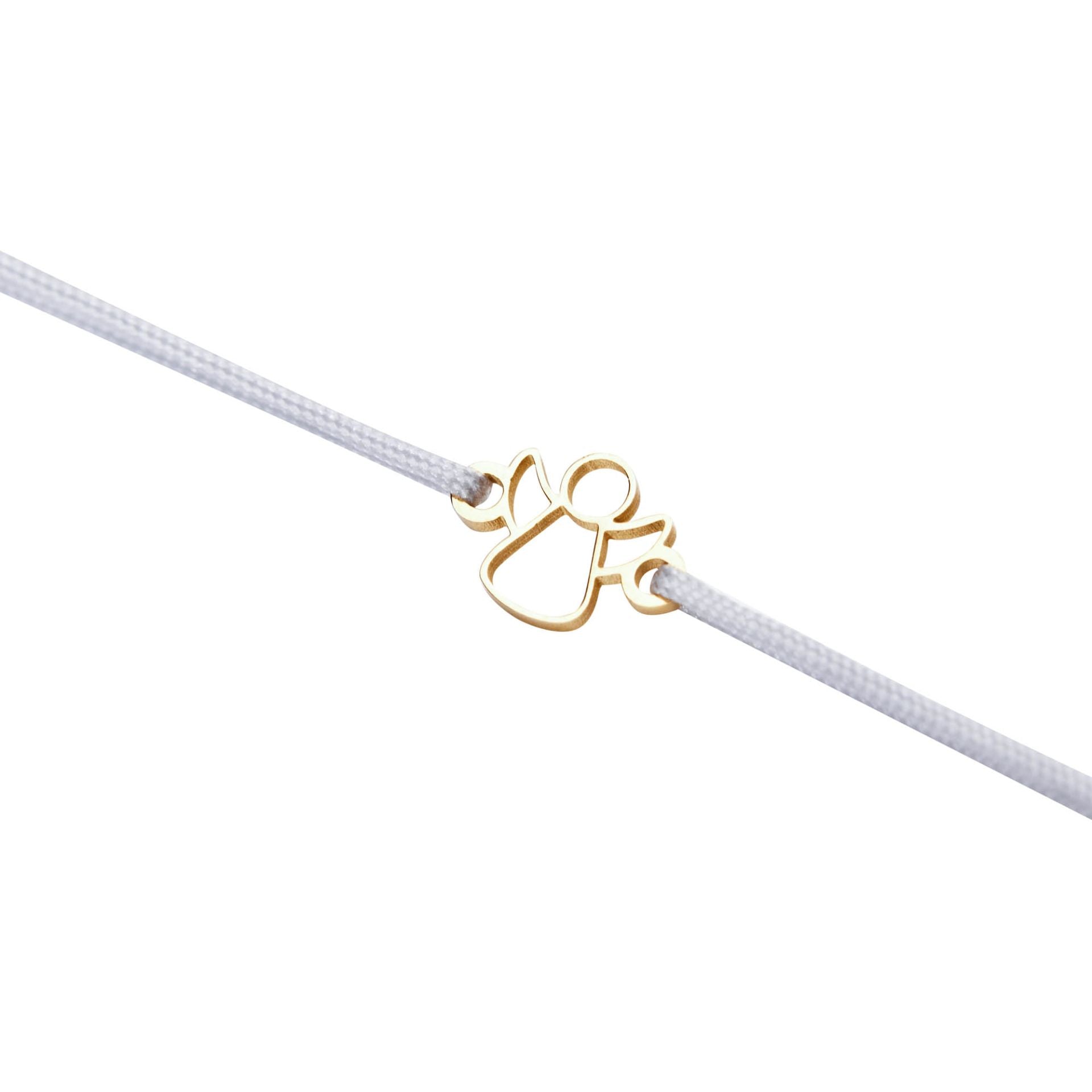 Armband - "wish giver" - vergoldet - Engel