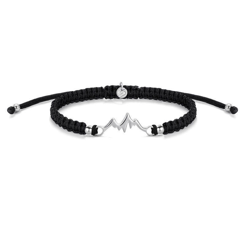 SILVER MOUNTAIN BRAIDED BRACELET