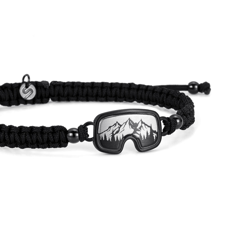 ADVENTURE SNOW GOGGLE BRAIDED BRACELET