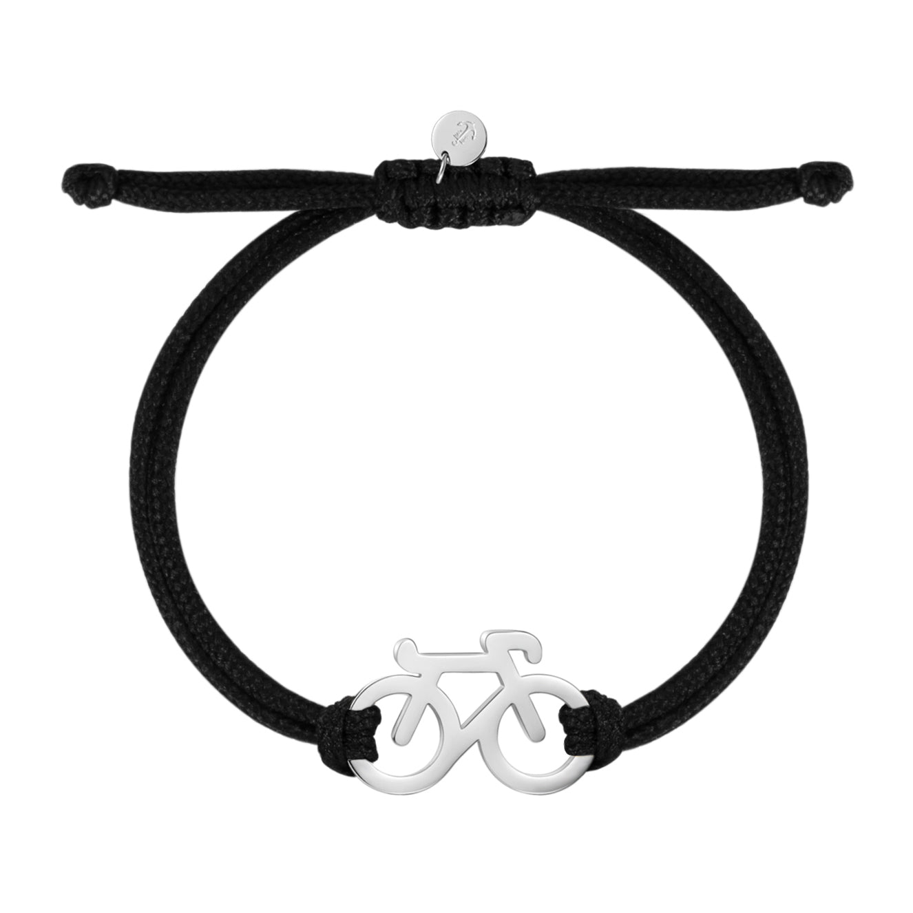 SILVER BIKE BRACELET