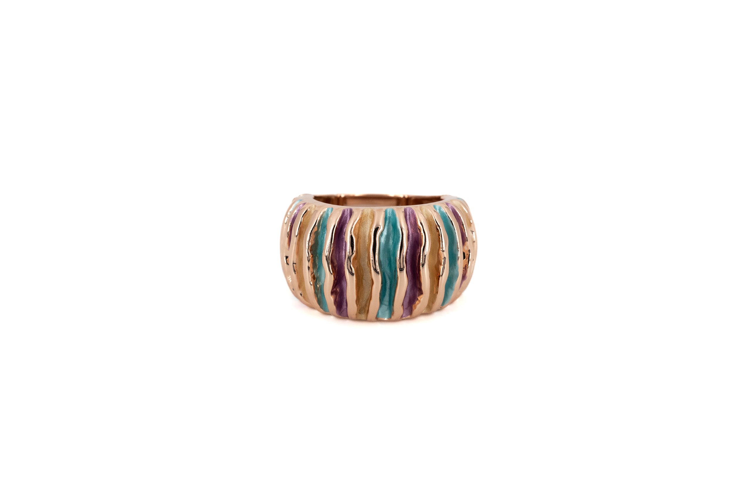 Anello zama fascia multi righine