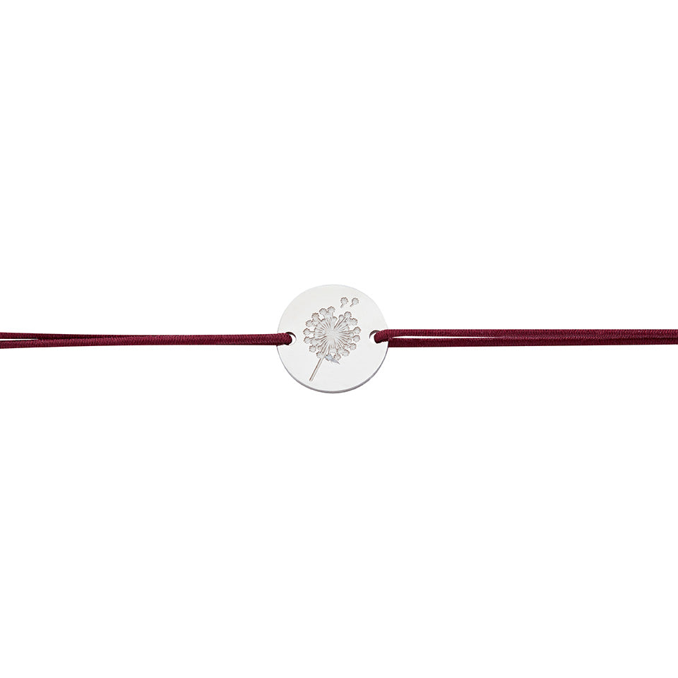 Armband - "little companion - Edelstahl - Pusteblume