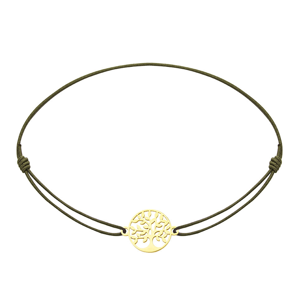 Armband - "little companion - vergoldet - Baum des Lebens
