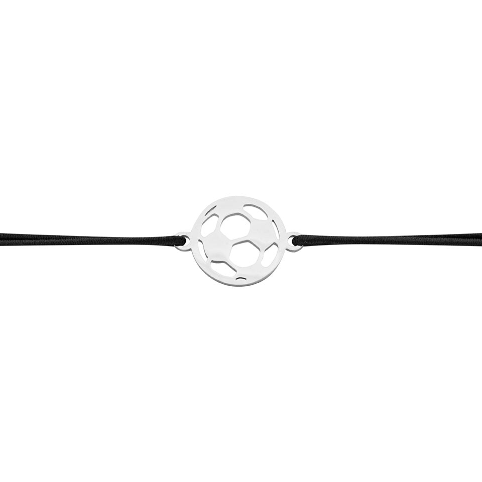 Armband - "little companion - Edelstahl - Fußball