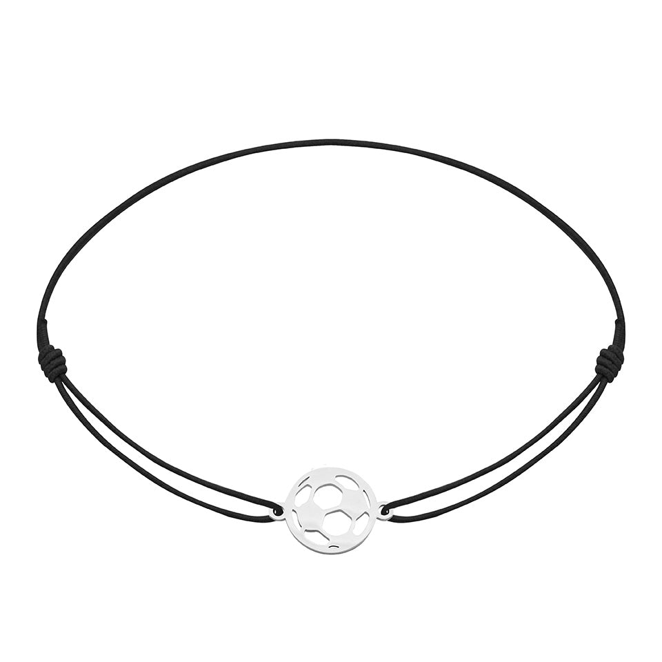 Armband - "little companion - Edelstahl - Fußball