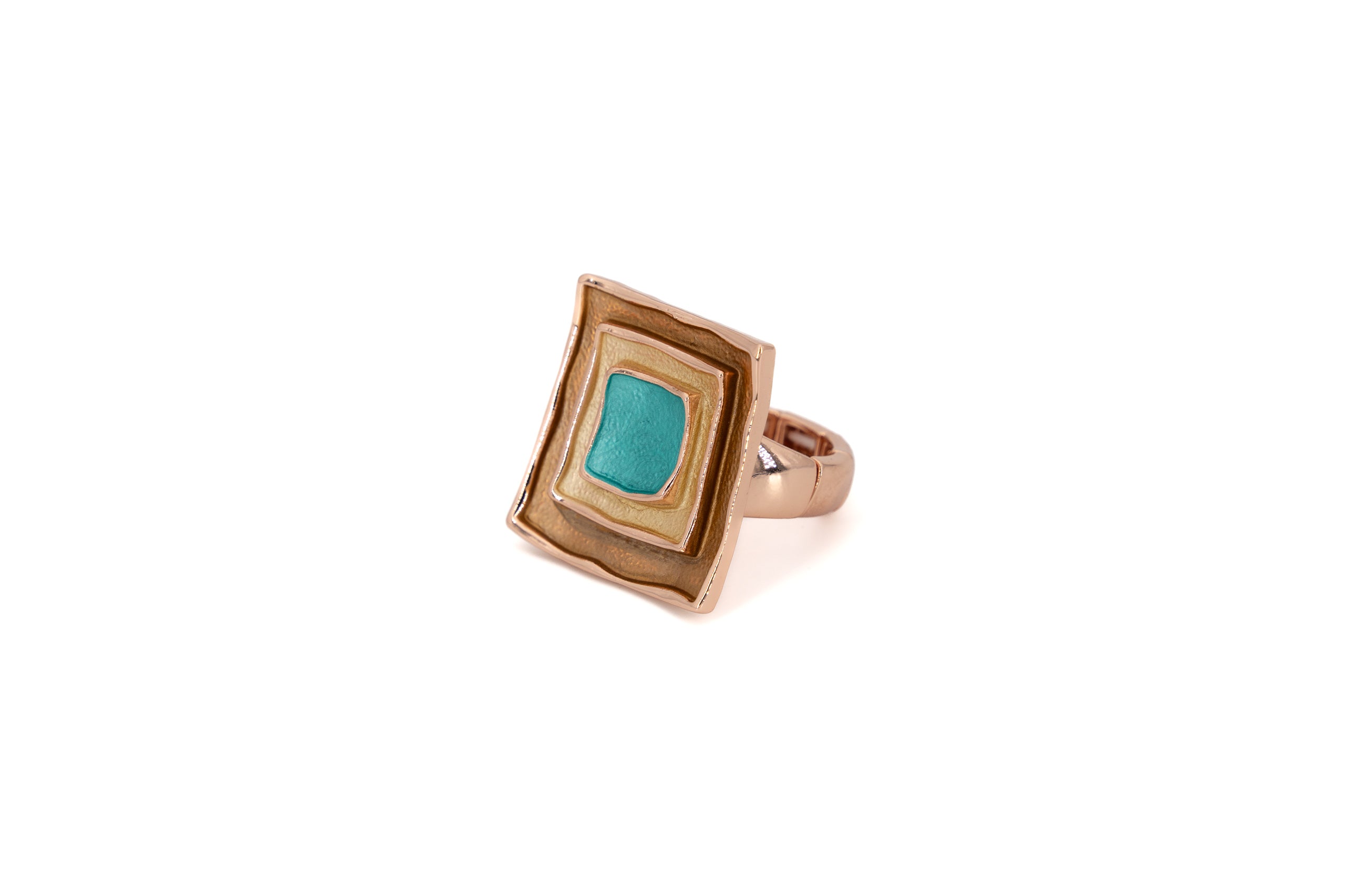 Anello zama tre quadri sovrapposti