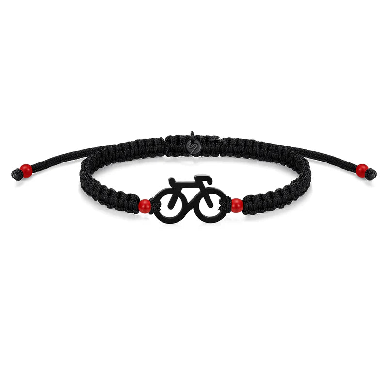 LA ROJA BIKE BRAIDED BRACELET