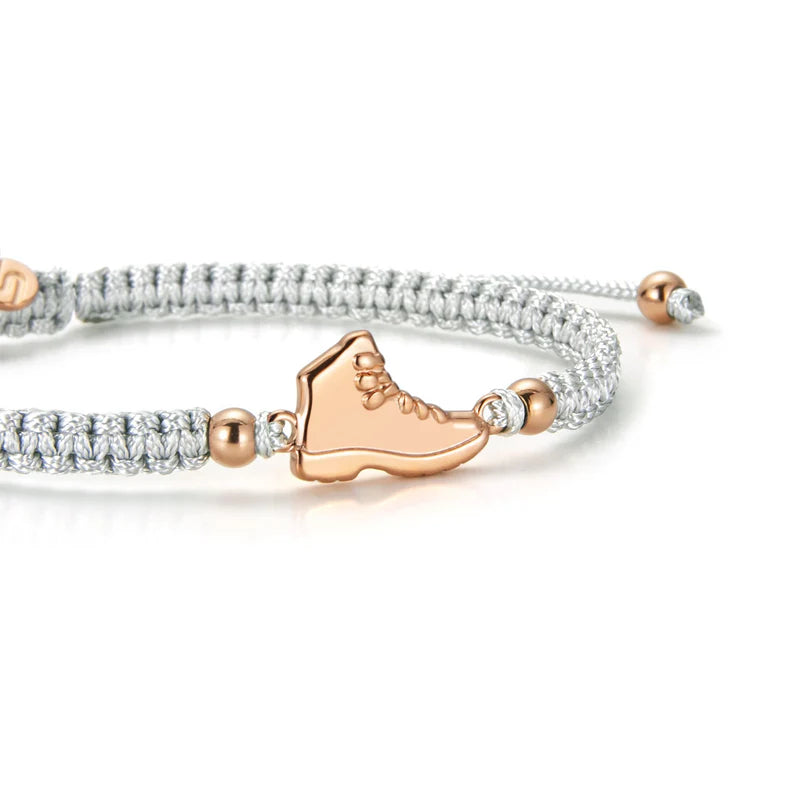 ROSE EXPLORER GREY BRIDED BRACELET