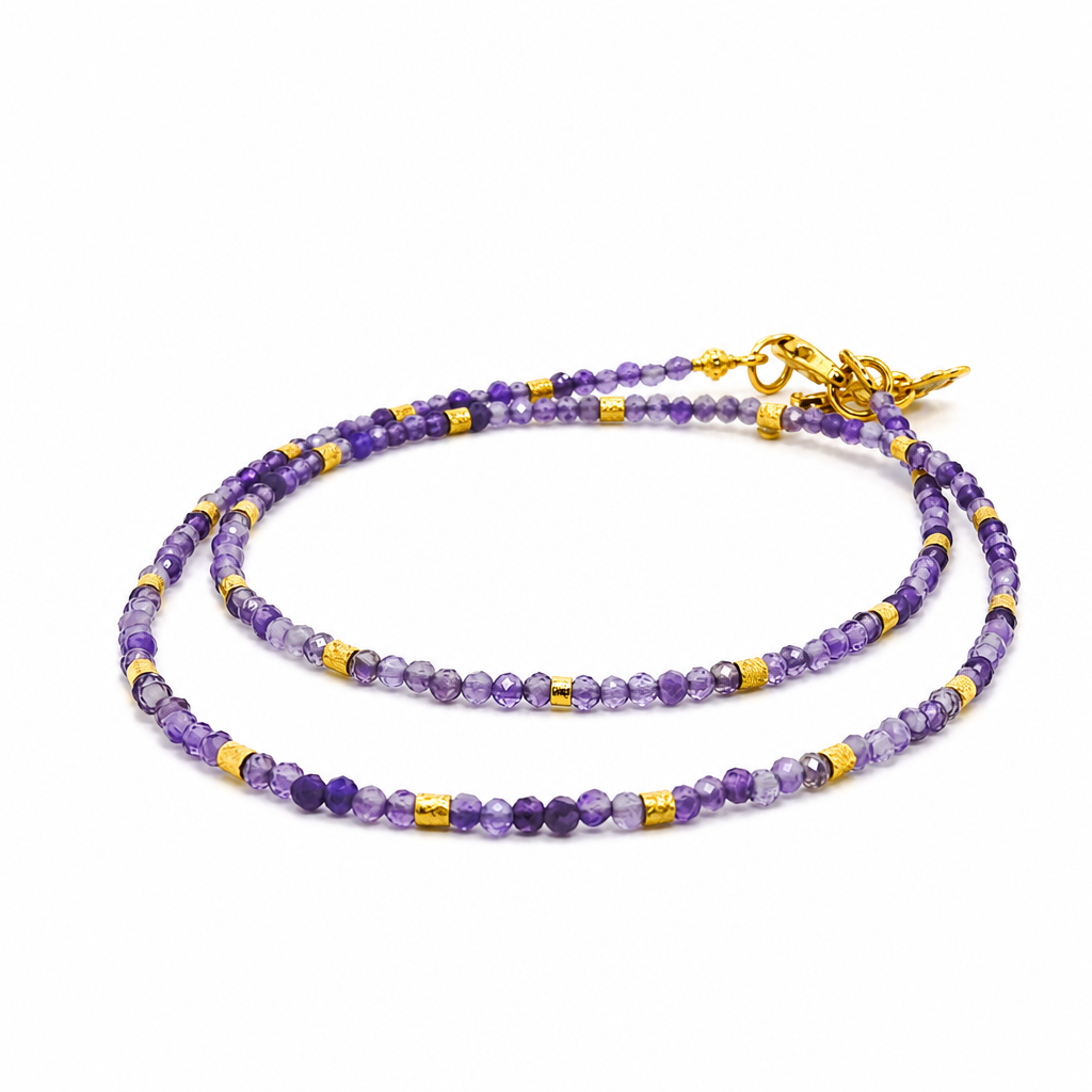 Power Stones Choker (Amethyst)