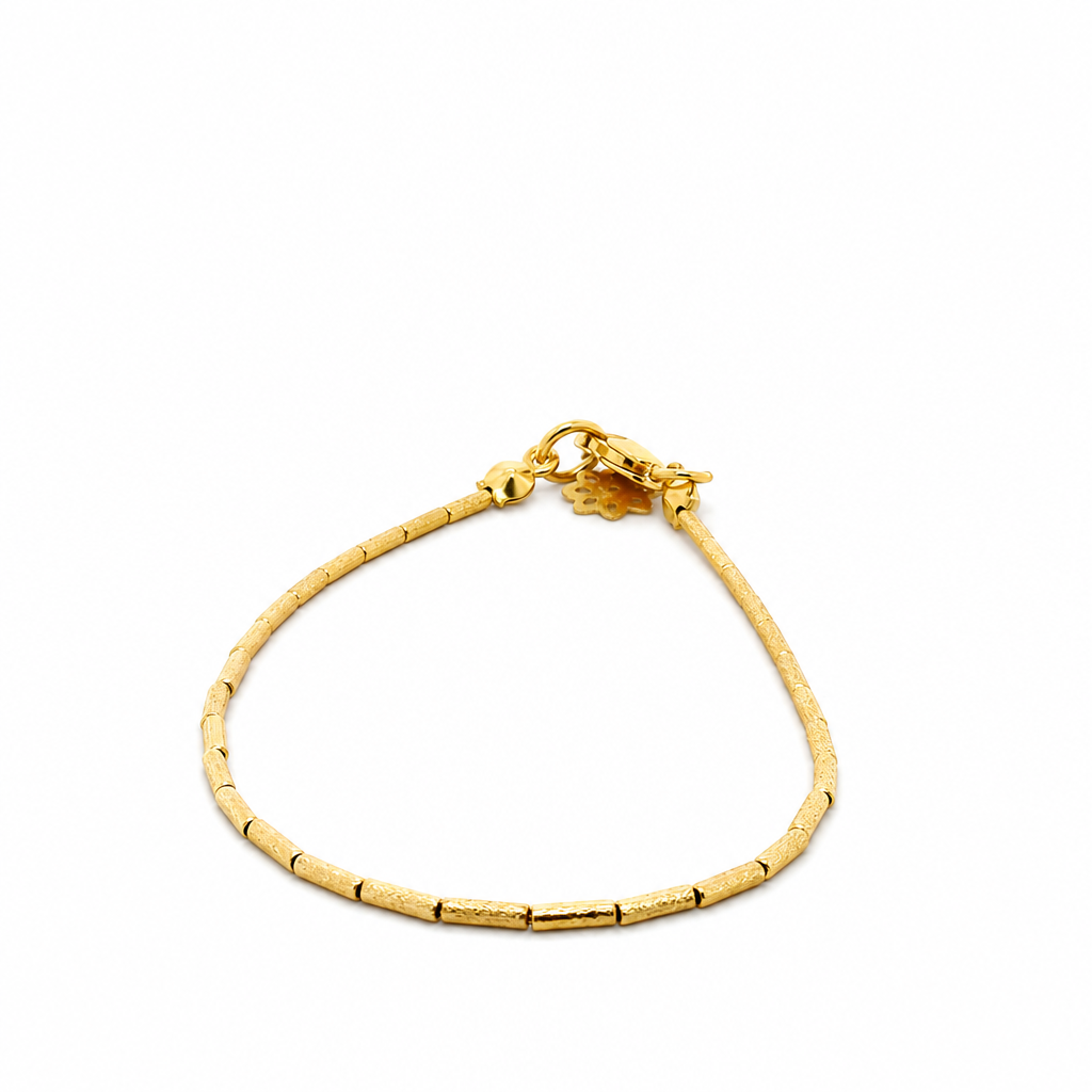 Simple Rosario Bracelet (Placcato Oro)