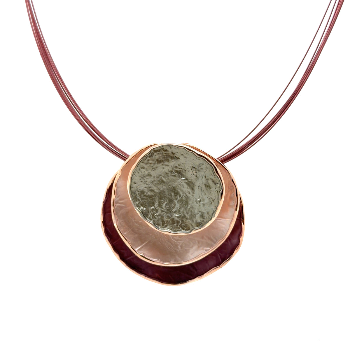 Collana cavetto Peonia