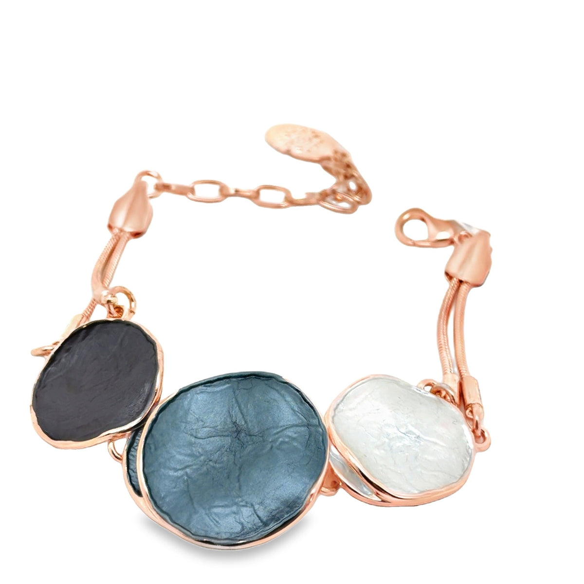 Bracciale snake 3 dischi Mirto