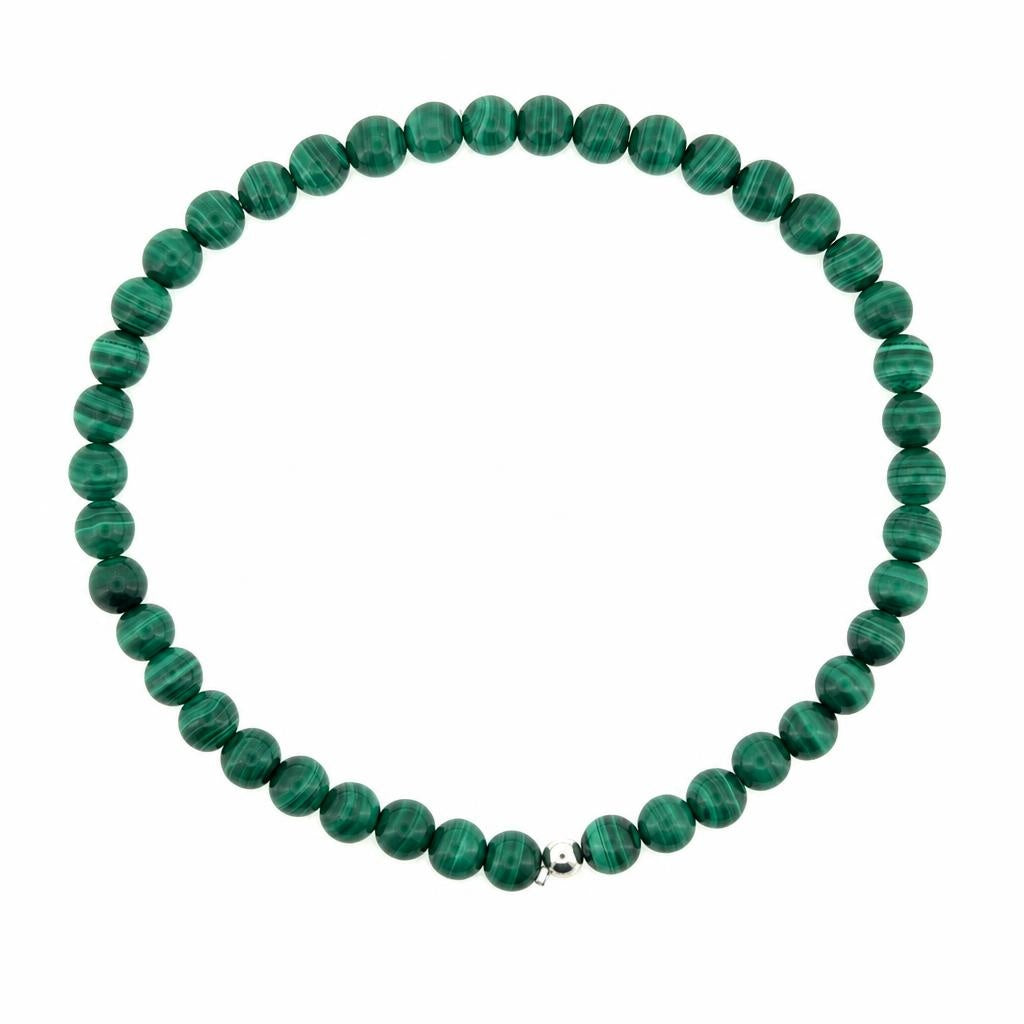 Malachit Armband 4 mm