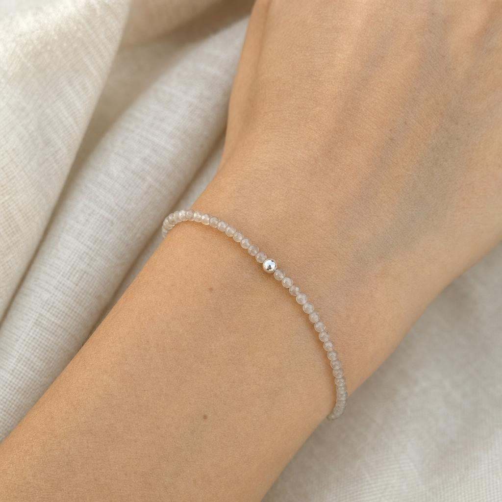 Achat facettiert 4 mm