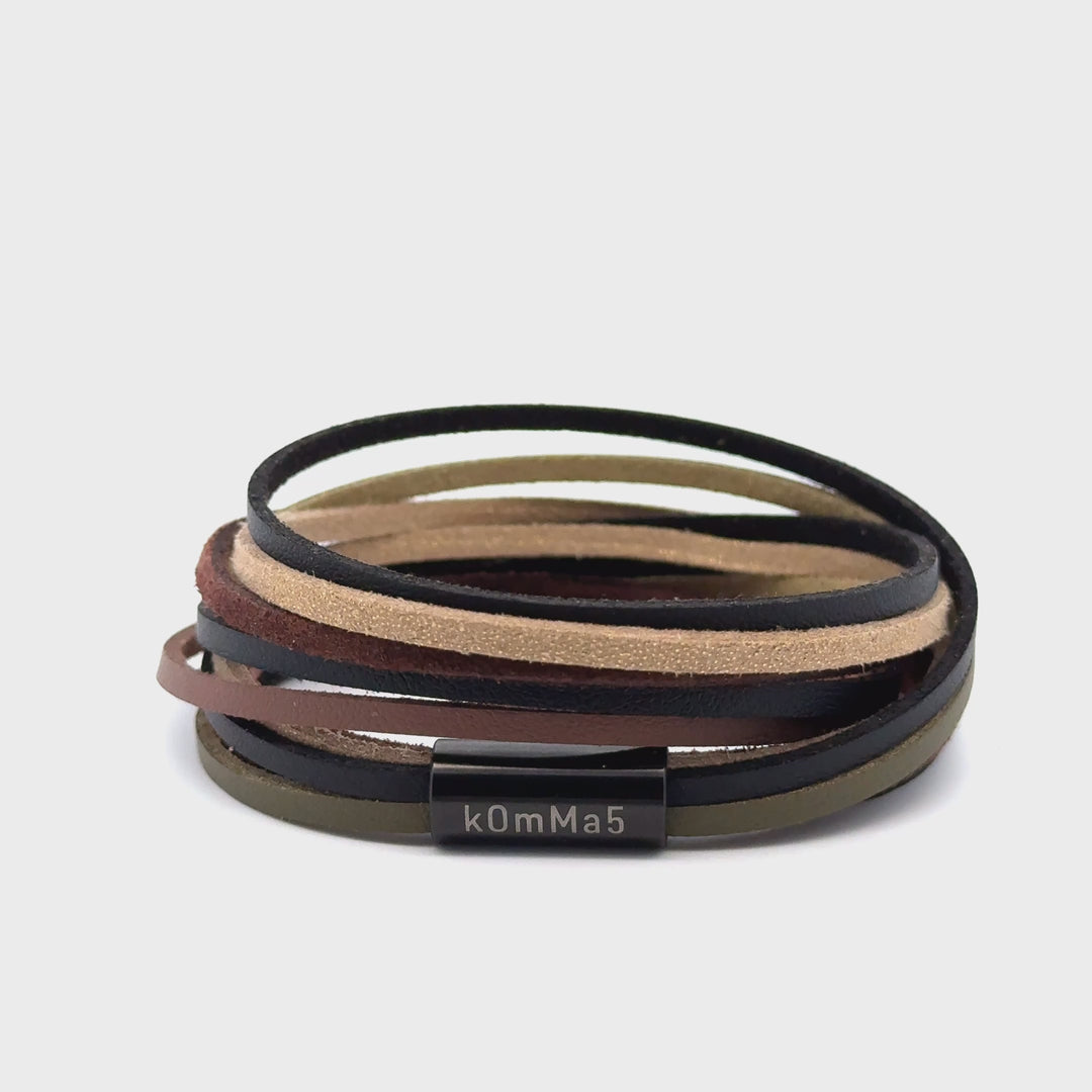 Wanderfux kOmMa5 doppelt gewickeltes Armband