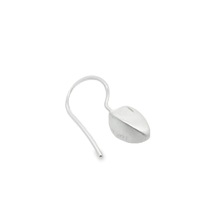 Orecchini in argento opaco