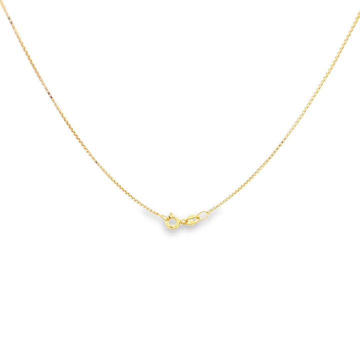 Catena in argento placcato oro 38 cm "Veneziana"