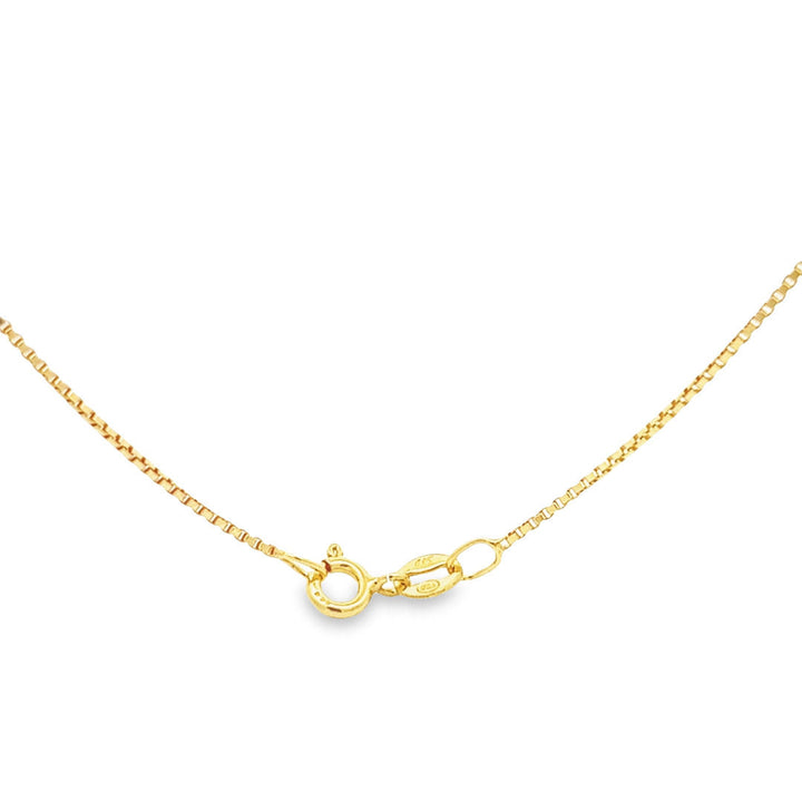 Catena in argento placcato oro 45 cm "Veneziana"