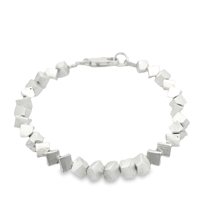 Bracciale in argento, opaco