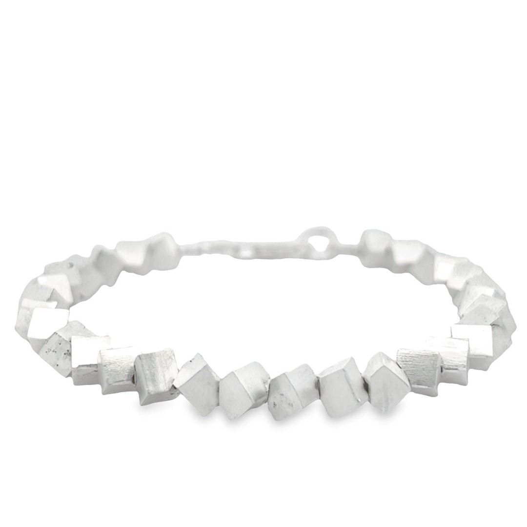 Bracciale in argento, opaco