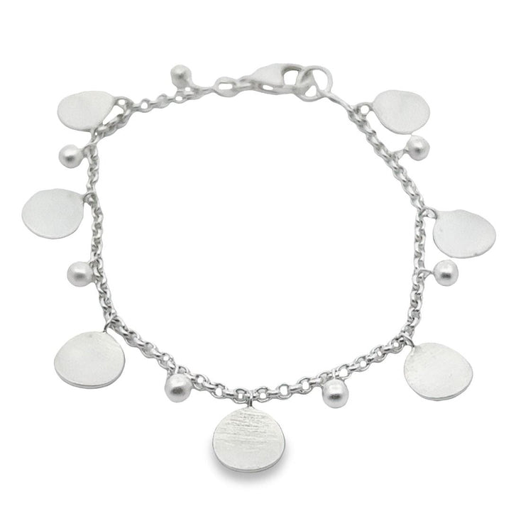 Bracciale in argento, opaco