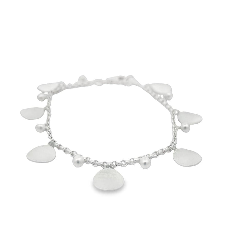 Bracciale in argento, opaco