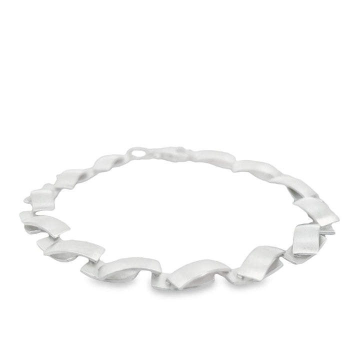 Bracciale in argento, opaco