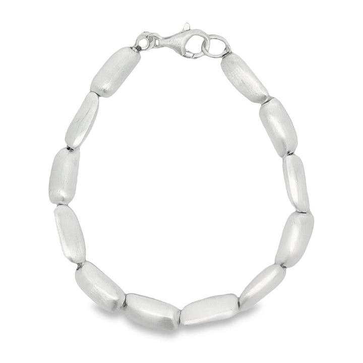 Bracciale in argento, opaco