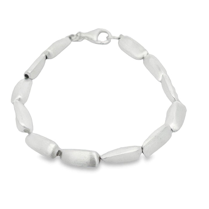 Bracciale in argento, opaco