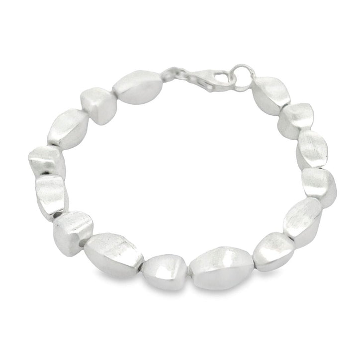 Bracciale in argento, opaco