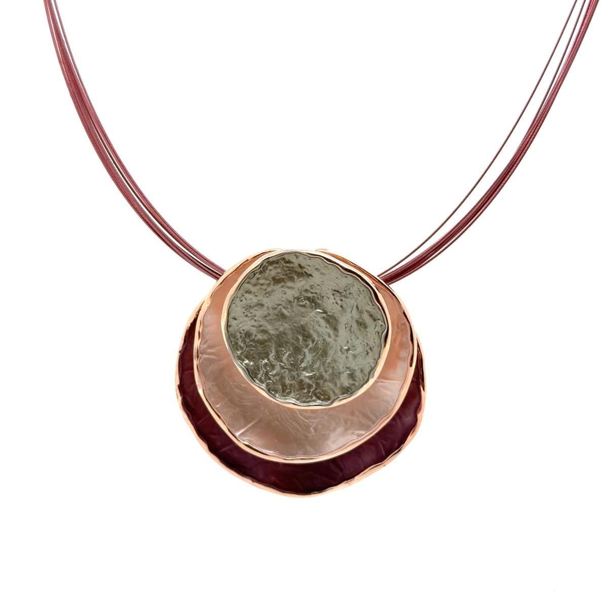 Collana cavetto Peonia
