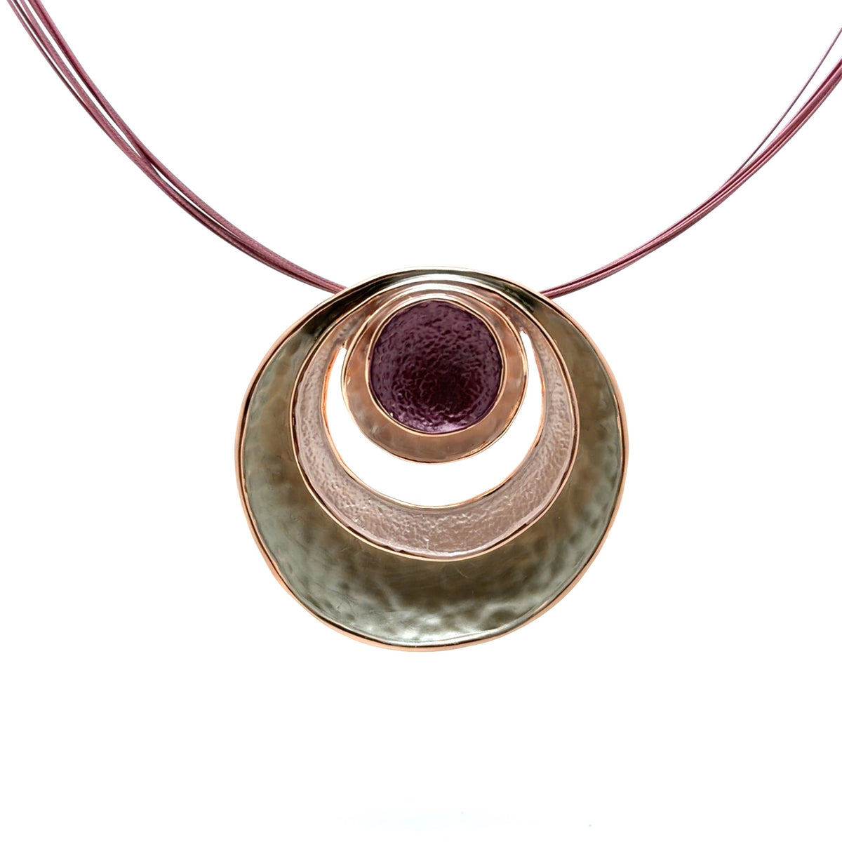 Collana cavetto Peonia