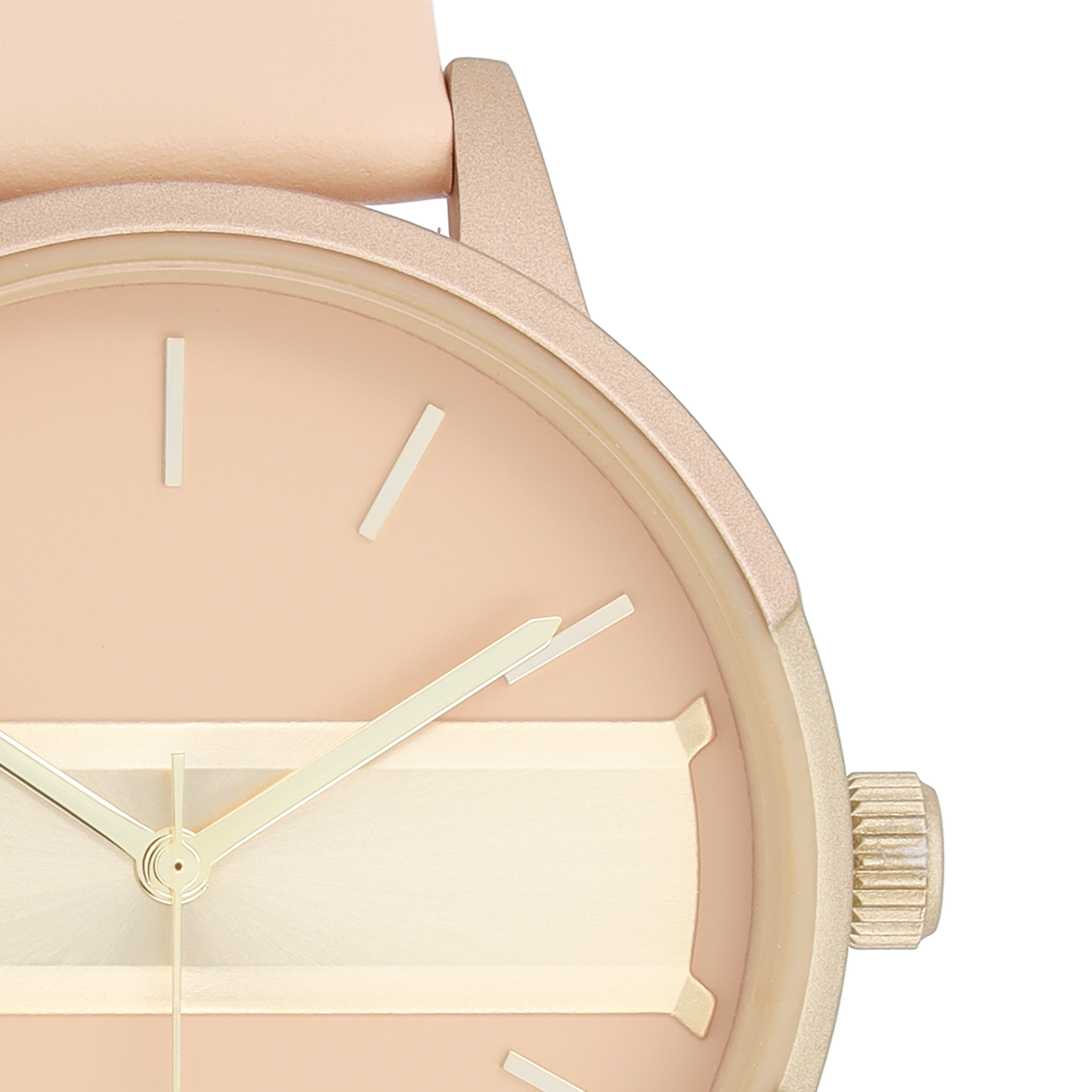 OOZOO Timepieces - C11151 - Damen - Leder-Armband - Rosa Champagner