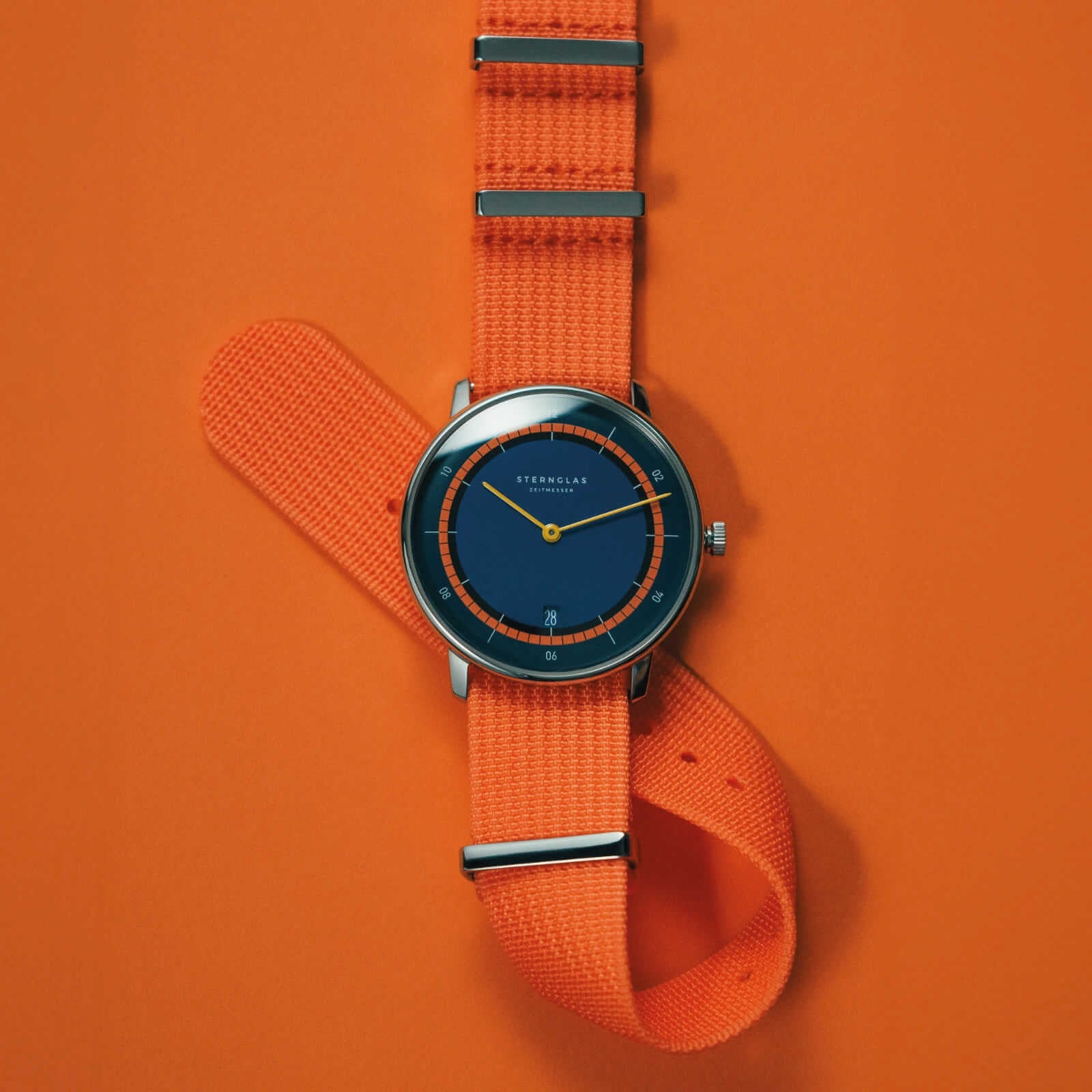 Field 20 signalorange silber (poliert)