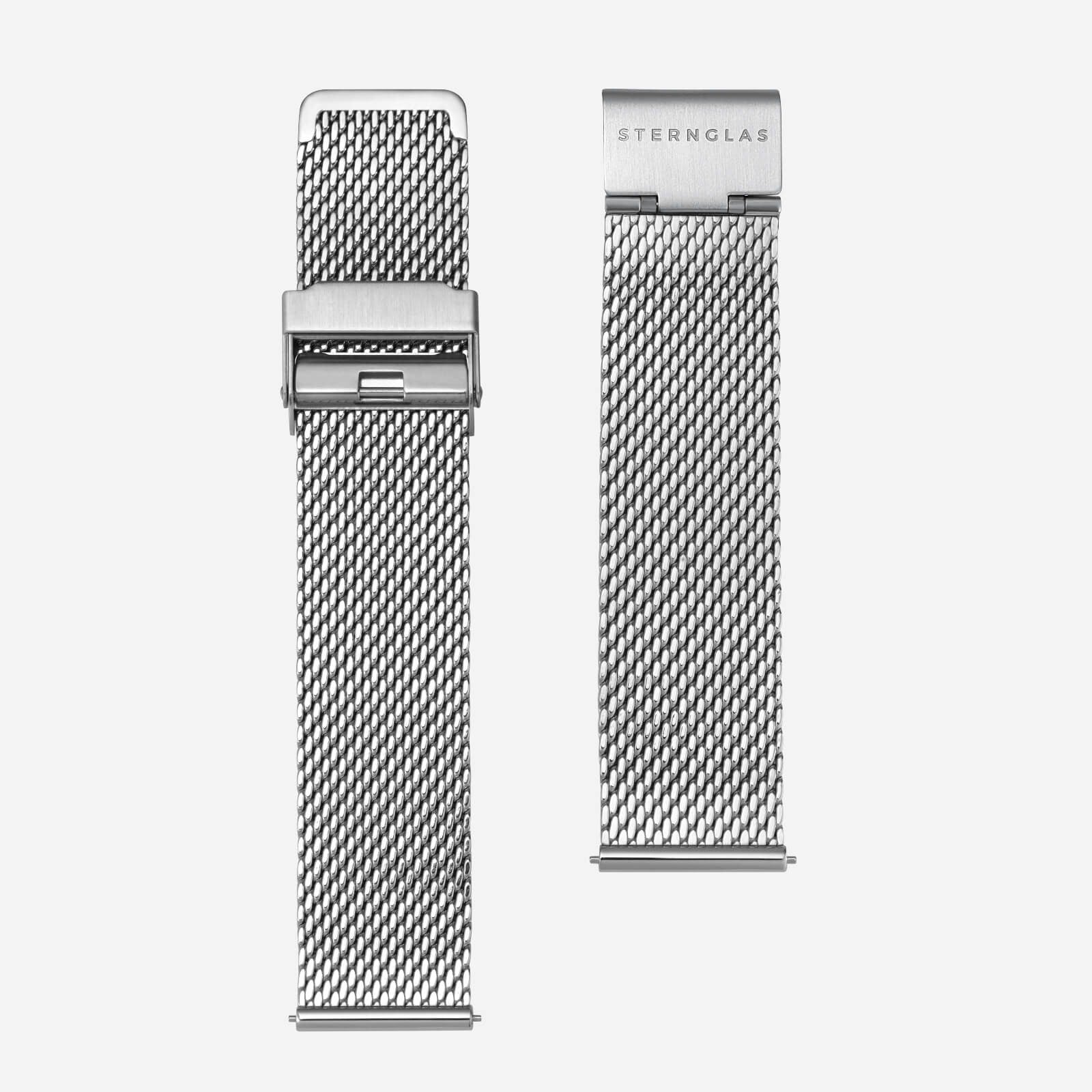 Milanaise 20 silber (poliert)