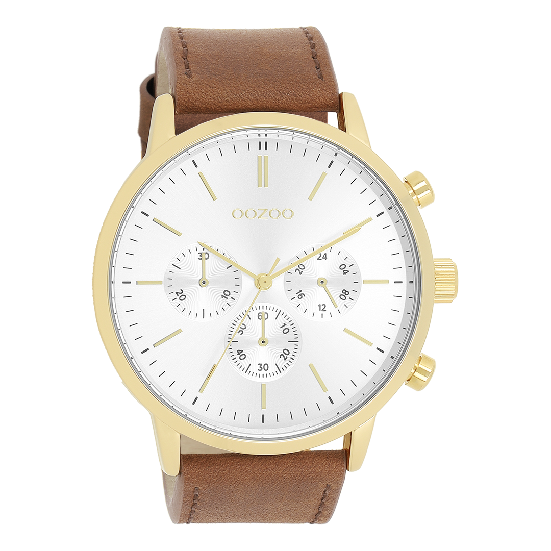 OOZOO Timepieces C11201 Uhr in Gold und Braun