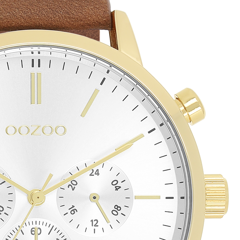 OOZOO Timepieces C11201 Uhr in Gold und Braun
