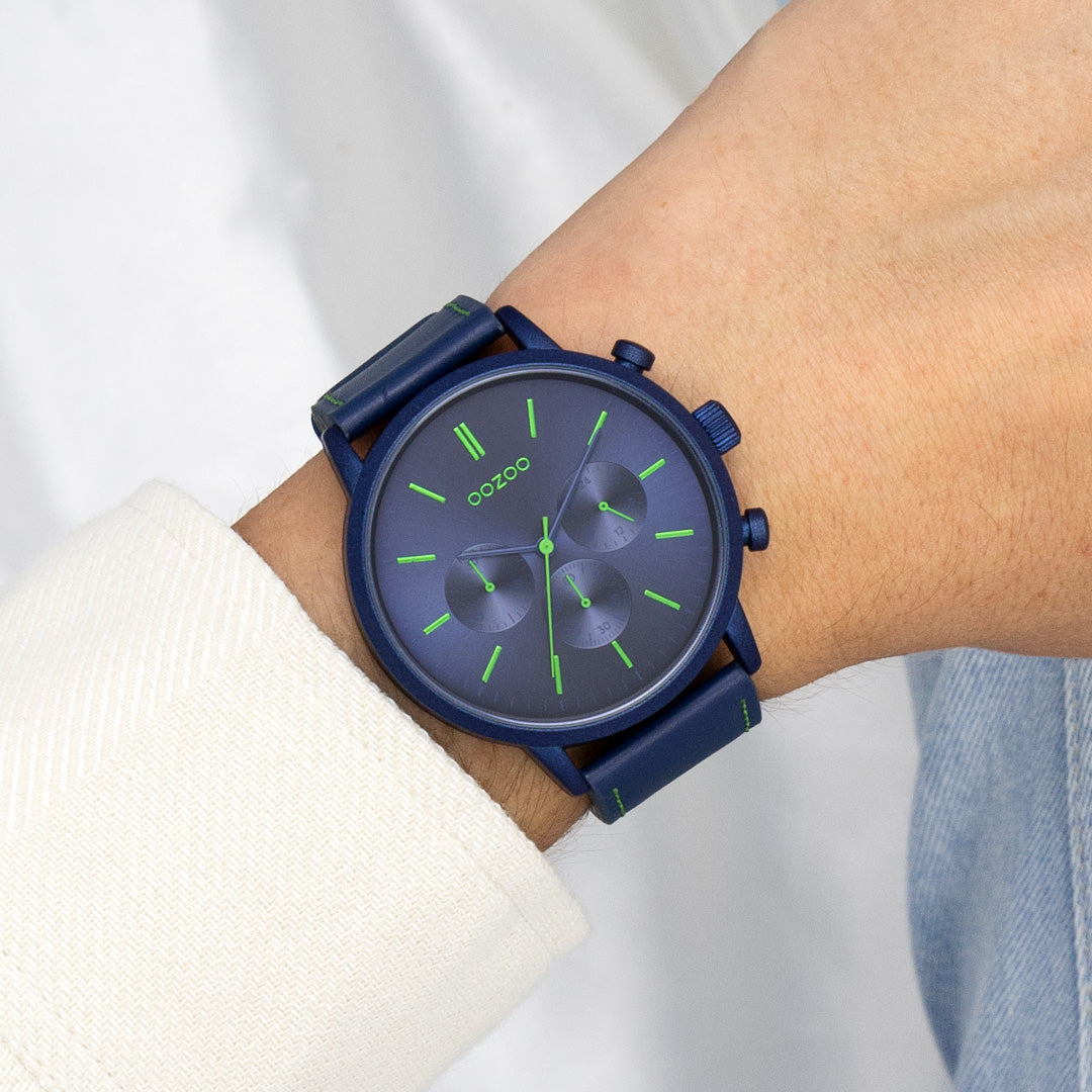 OOZOO Timepieces C11205 Uhr in Dunkelblau