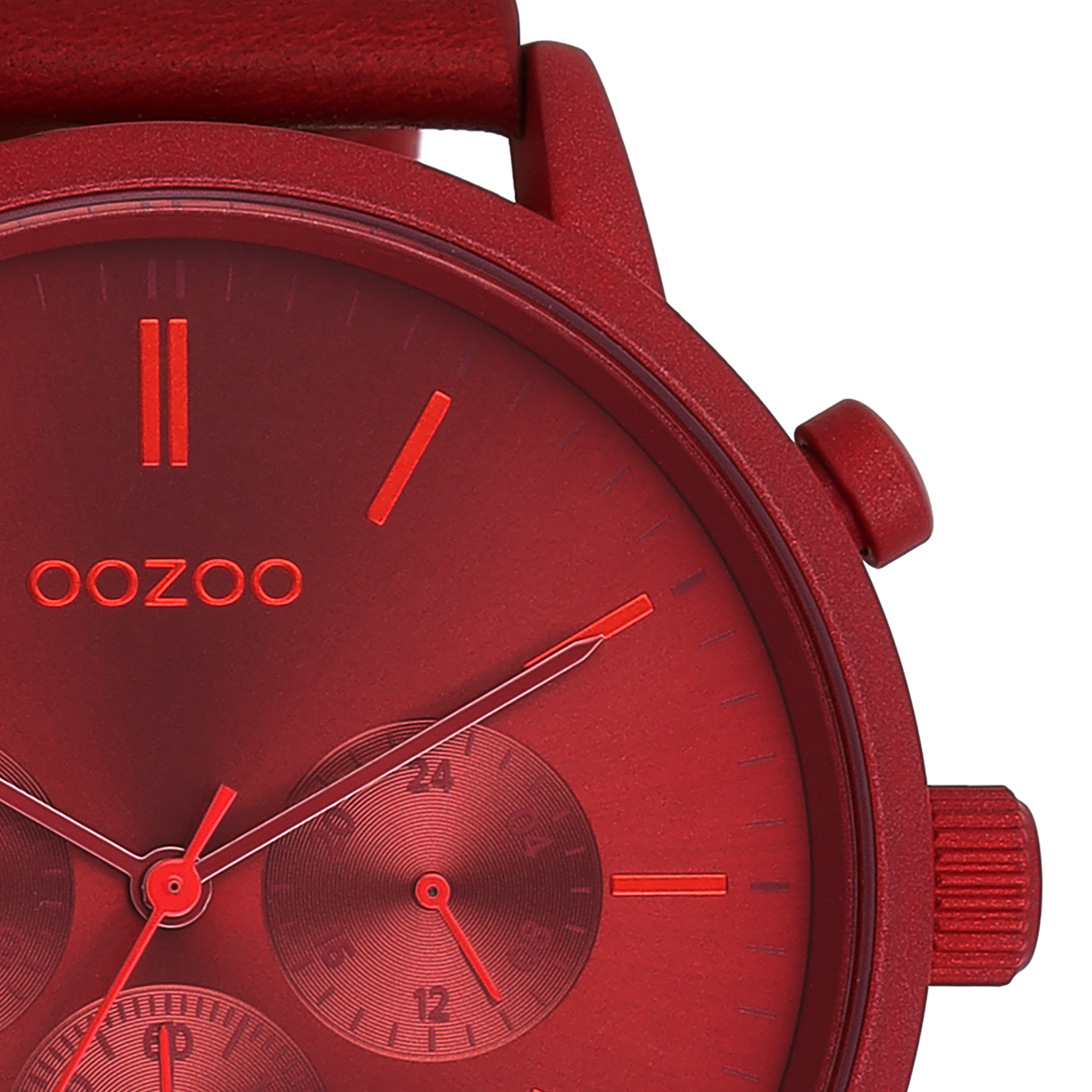 OOZOO Timepieces C11207 – Dahlienrote Uhr