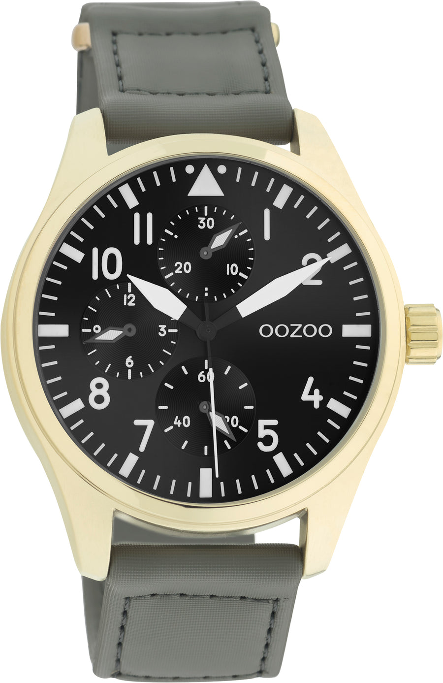 Oozoo Timepieces C11008 stone grey gold  42mm