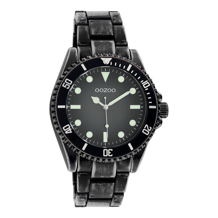 Oozoo Timepieces C11014 black black 42mm
