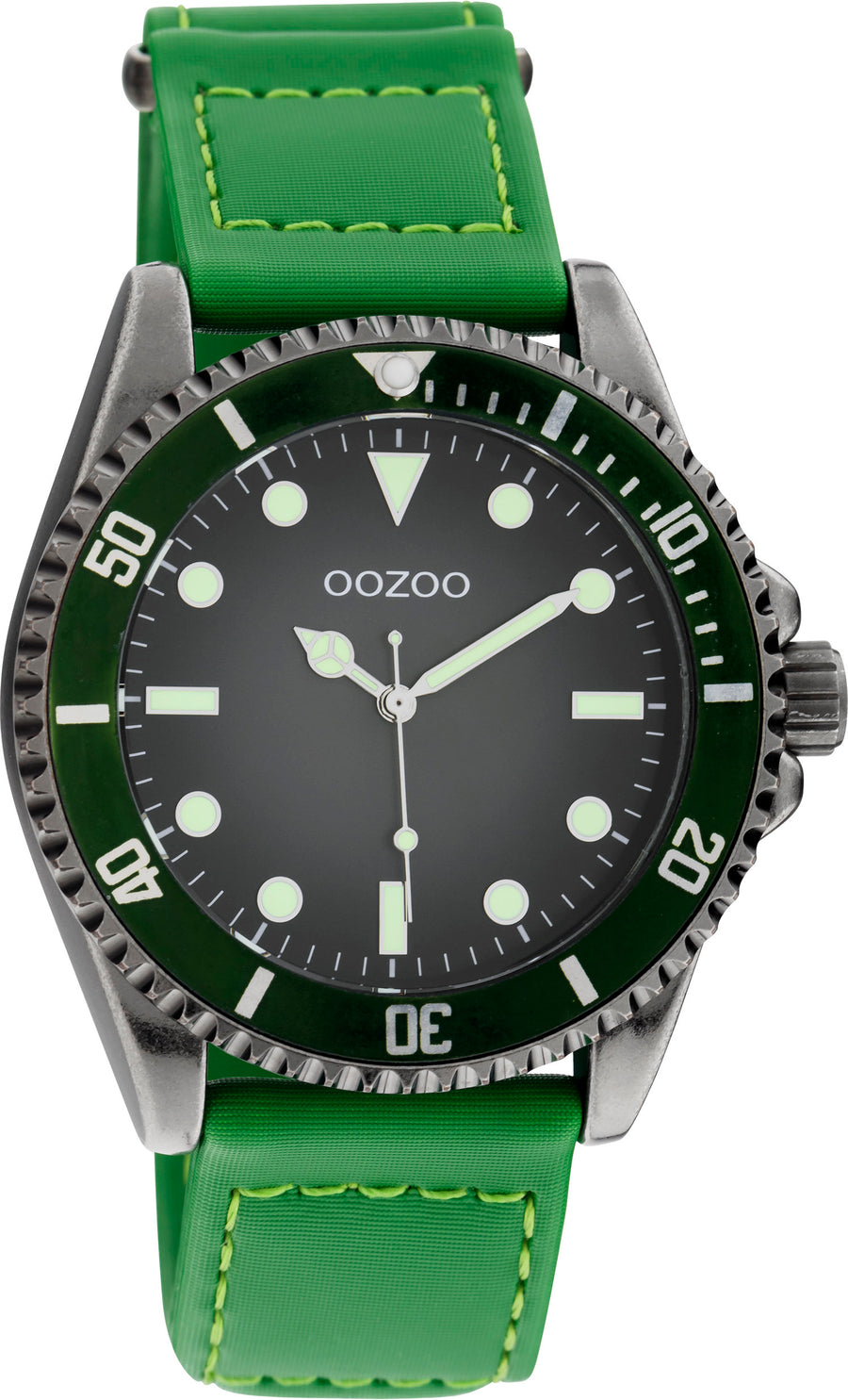 Oozoo Timepieces C11010 green/titanium 42mm