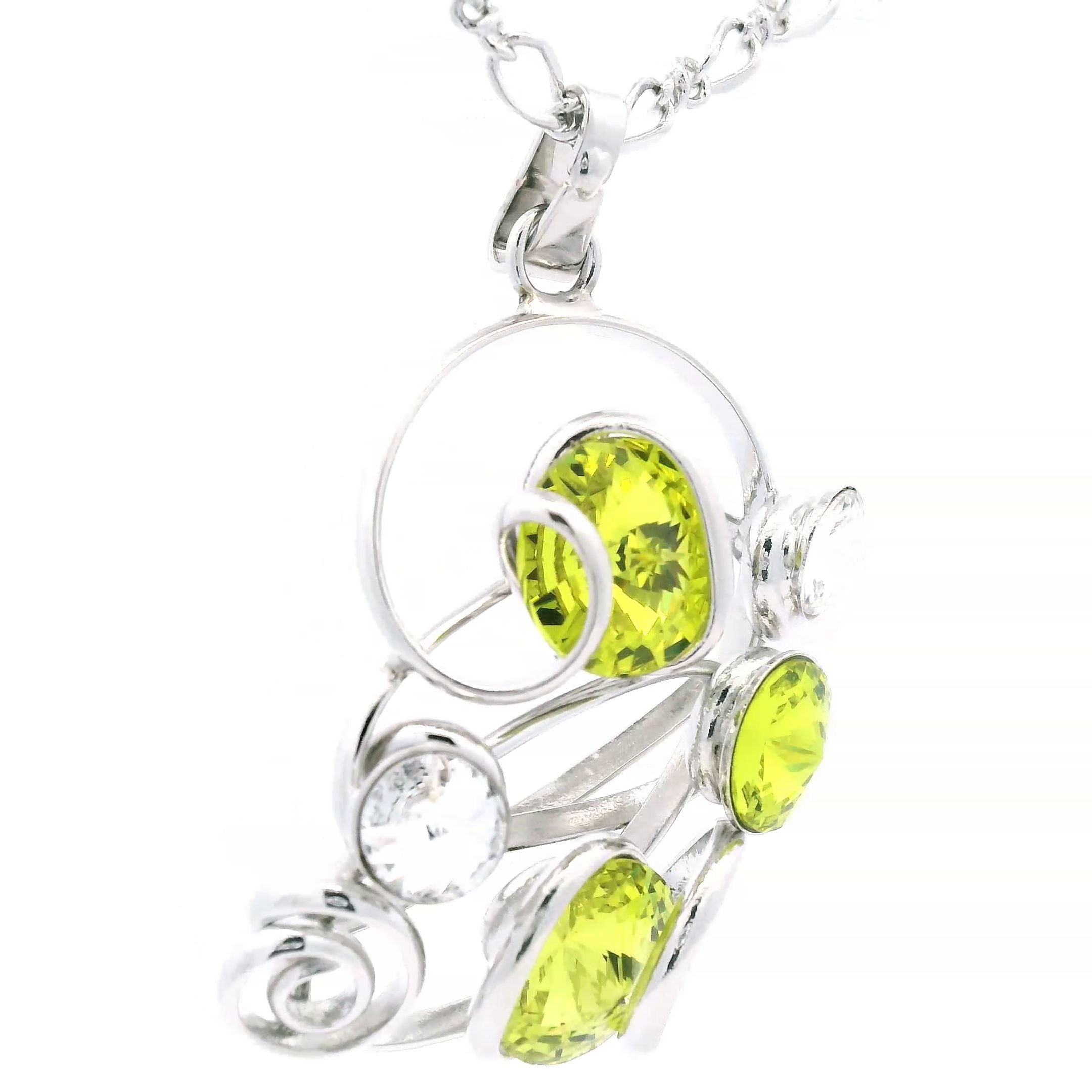 Citrus Green - Ischia Anhänger mit Halskette