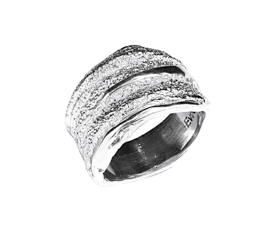Silber Ring, Gr. 58