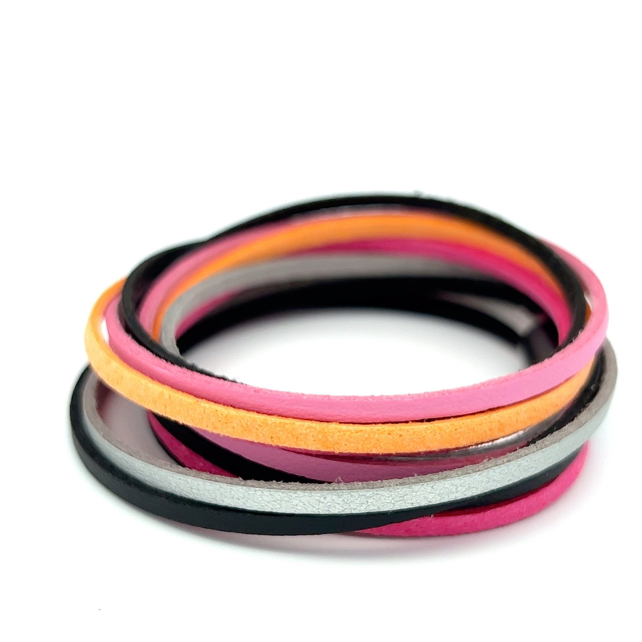 Pinky kOmMa5 doppelt gewickeltes  Armband